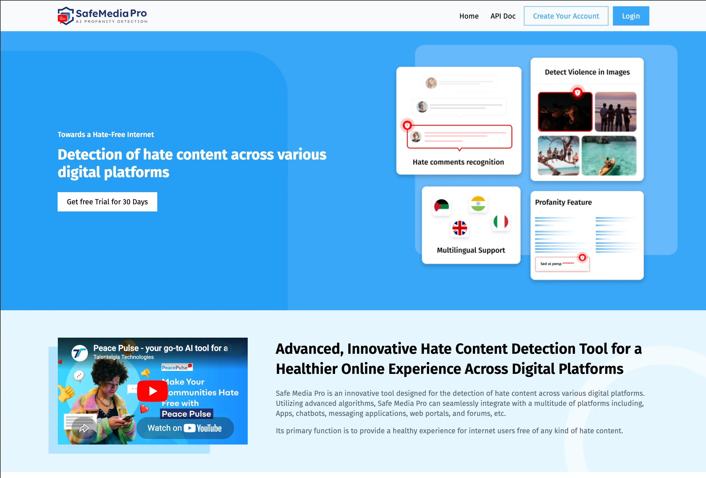 SafeMedia Pro hero
